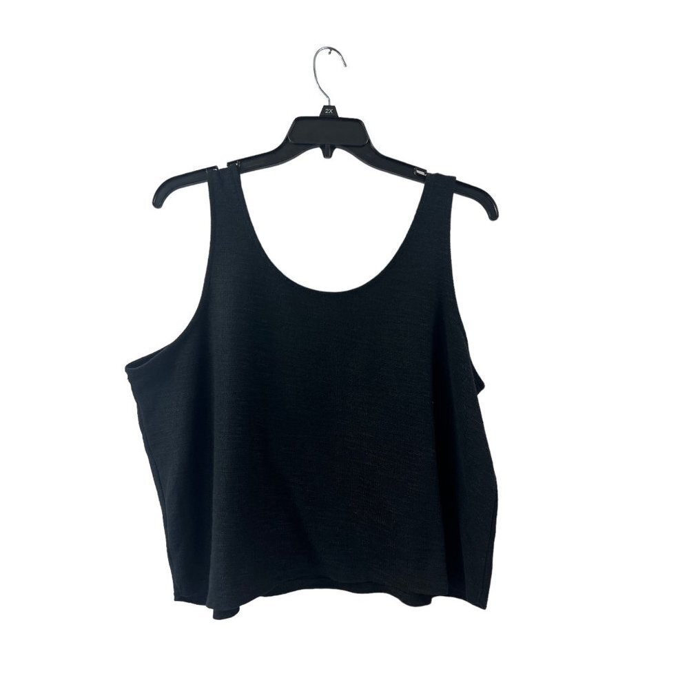 Old Navy Women's Short Black Top - Picture 2 of 5